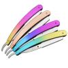 Colorful Folding Hand Razors with Stainless Steel Blades for Hair and Beard Removal view 3