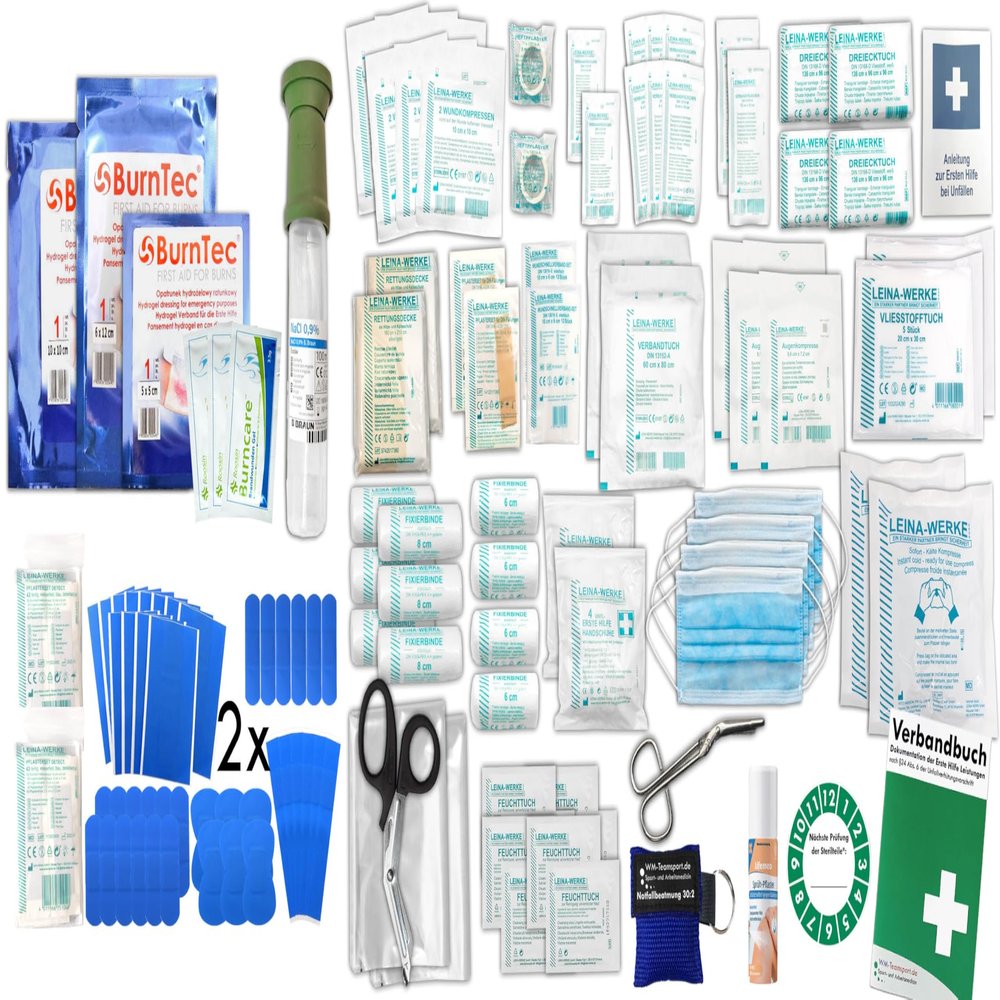 GASTRO First Aid Kit DIN 13169 PLUS 3 for Larger Businesses