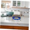 Rustic European-Style Tissue Box Cover, Blue view 3