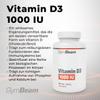 GymBeam Vitamin D3 (1,000 IU) with Cholecalciferol, Supports Immune System, Bone Health & Cell Division, Promotes Phosphorus and Calcium Absorption (120 Capsules) view 2