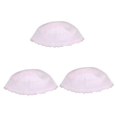FRCOLOR 3-Piece Silicone Hair Highlighting Caps with Crochet Hook