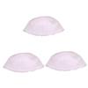 FRCOLOR 3-Piece Silicone Hair Highlighting Caps with Crochet Hook view 1