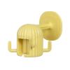 Rotating Cactus Wall Hook with Adhesive Mount view 3