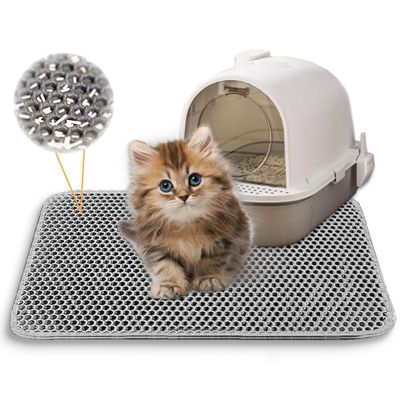 Cloison Cat Litter Mat - 30x45 CM Non-Slip Waterproof