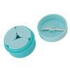 Silicone Cream Jars with Spoon, Travel Makeup Containers, Portable 3-in-1, Sky Blue view 2