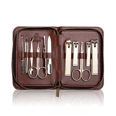11-in-1 Stainless Steel Manicure Set for Adults