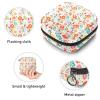 Floral Sanitary Pad Storage Pouch with Zipper for Teens and Women view 3
