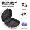 Floral Sanitary Pad Storage Pouch with Zipper for Teens and Women view 4