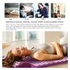 DUnLap Acupressure Massage Pillow, Only Pillow - Purple view 3