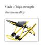 wanghaiyanBD Aluminum Alloy Stair Chair, Heavy-Duty Emergency Evacuation Chair, Single-Person Operation, Portable Medical Transport Chair view 3