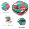 RODAILY CAY Women's Menstrual Pad Storage Bag, Large Capacity, Leaf Forest, Multicolor, 12 x 17 x 17 cm view 3