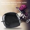 Stroller Under-Seat Basket Organizer Bag, Black view 4