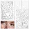 1,300 Self-Adhesive Face Glitter Rhinestones, 3/4/5/6 mm view 1