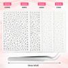 1,300 Self-Adhesive Face Glitter Rhinestones, 3/4/5/6 mm view 2