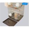 WYRMB Galvanized Gold Bird Cage, Large Breeding Cage with Feeder view 4