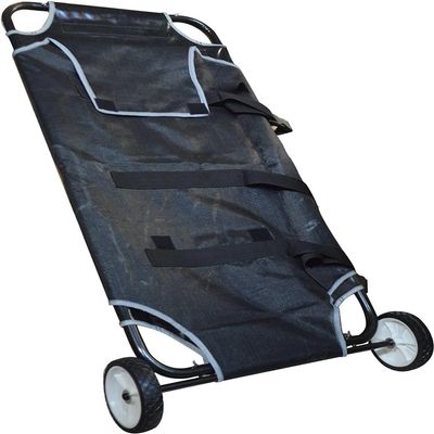 YhOuuA Pet Stretcher, Dog Transport Stretcher with Wheels, Animal Rescue Stretcher for Dogs and Cats