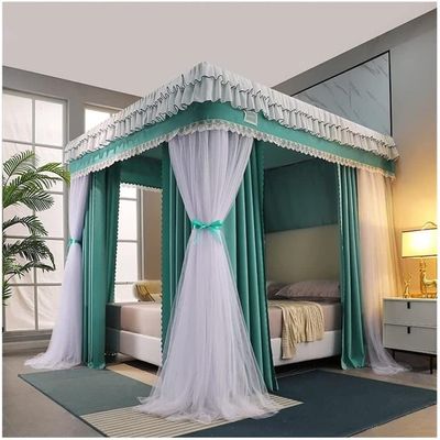GLMGBP Luxury Canopy for King-Size Beds, Bedroom Shade and Dustproof Bed Curtain, Decorative Mosquito Net for Princesses (Color: Style 3, Size: 2 x 2.2 x 2 m)