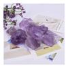 CZAOINCU Pink Natural Quartz Crystal Stone, Light Amethyst, 45–50 g view 1