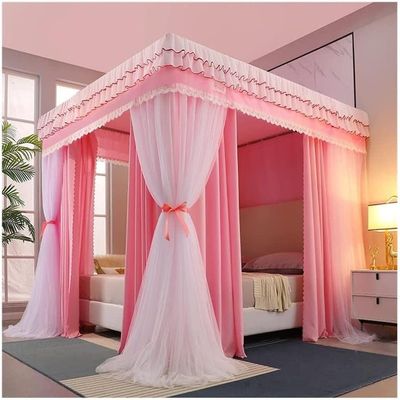 GLMGBP Luxuriser Canopy for King-Size Beds, Decorative Mosquito Net, Style 1, 1.8 x 2 x 2 m