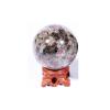 CZAOINCU Natural Stone Yooperlite Crystal Sphere Ball for Home Decor, Powerful Wicca Crystals and Spiritual Witchcraft, 1 Piece (55–60 mm) view 1