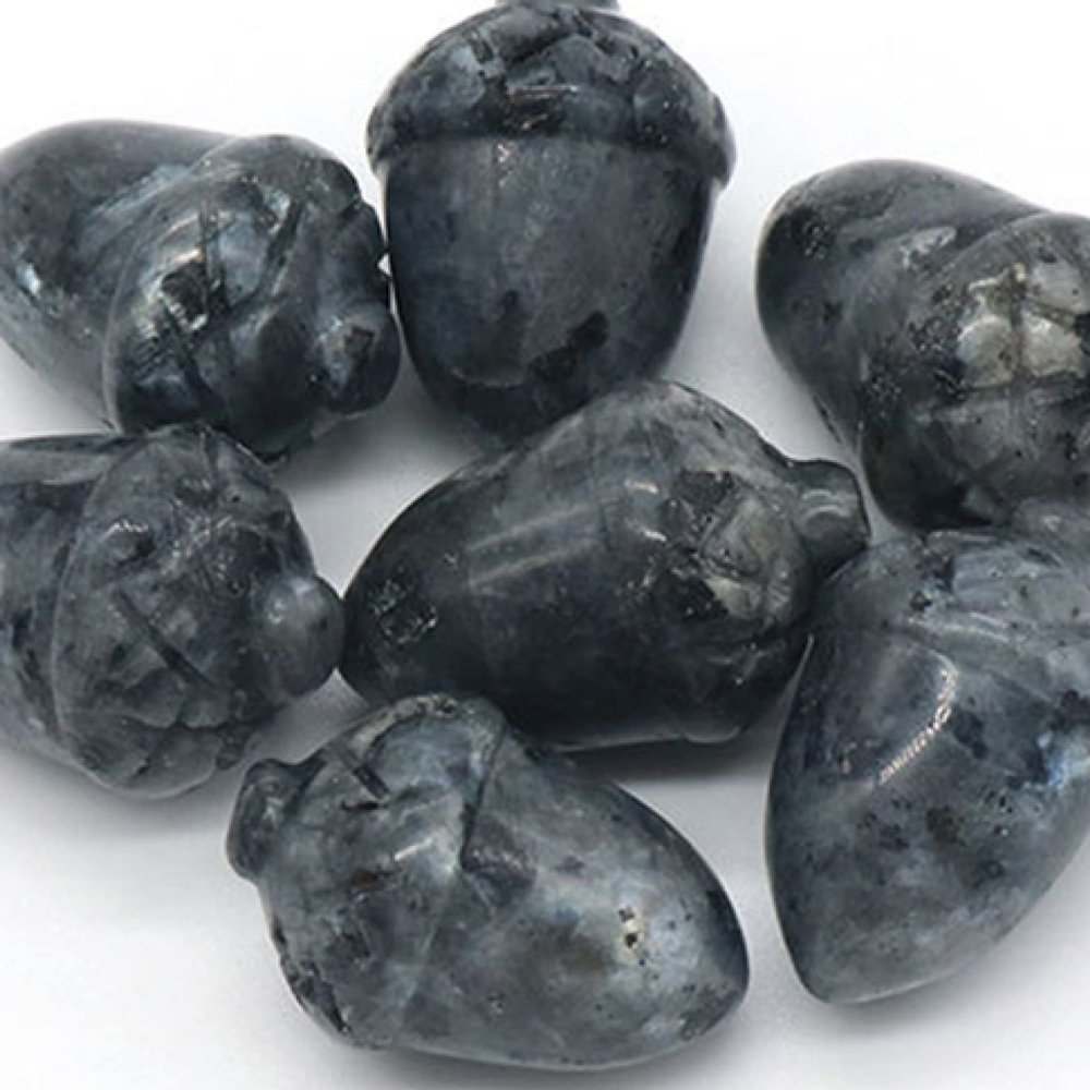Raw Crystal Stones and Natural Crystal Hazelnut Figurines for Home Decor