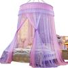GLMGBP Mosquito Net Dome Princess Bed Canopy, Lace, Round Curtains, Tent Reading Nook, A6, 2.0 m Bed view 1