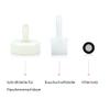 SMGKB Anal Douche Set with Bottle-Cap Adapter, Shower Adapter, Filter Mesh and Enema Syringe, Black, 25 cm view 3
