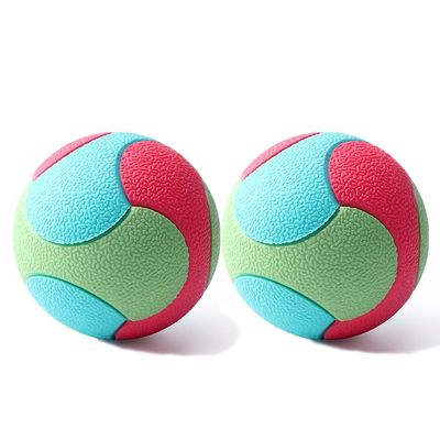 Coogime 2-Pack Natural Rubber Dog Ball