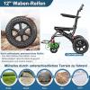Lightweight Folding Transit Wheelchair for Seniors and Adults view 3