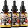Vitamin D3 + K2 Kids Drops, 3-Pack – 650 IU Vegan Vitamin D3 + 20 µg Bioactive Vitamin K2 MK7 view 1