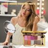 10-Color Glitter Shimmer Eyeshadow Palette view 2