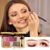 10-Color Glitter Shimmer Eyeshadow Palette view 3