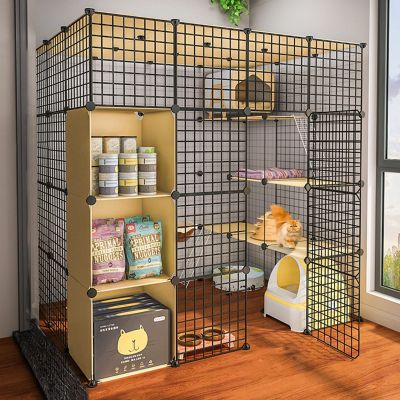 Large Indoor Cat Cage DIY Pet Playpen