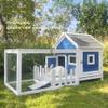 WYRMB Chicken Coop & Small Animal Run - Pink view 2