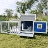 WYRMB Chicken Coop & Small Animal Run - Pink view 3