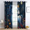 zcwl Cute Unicorn Blackout Curtains for Girls, 2-Piece Set, 300 x 140 cm view 2