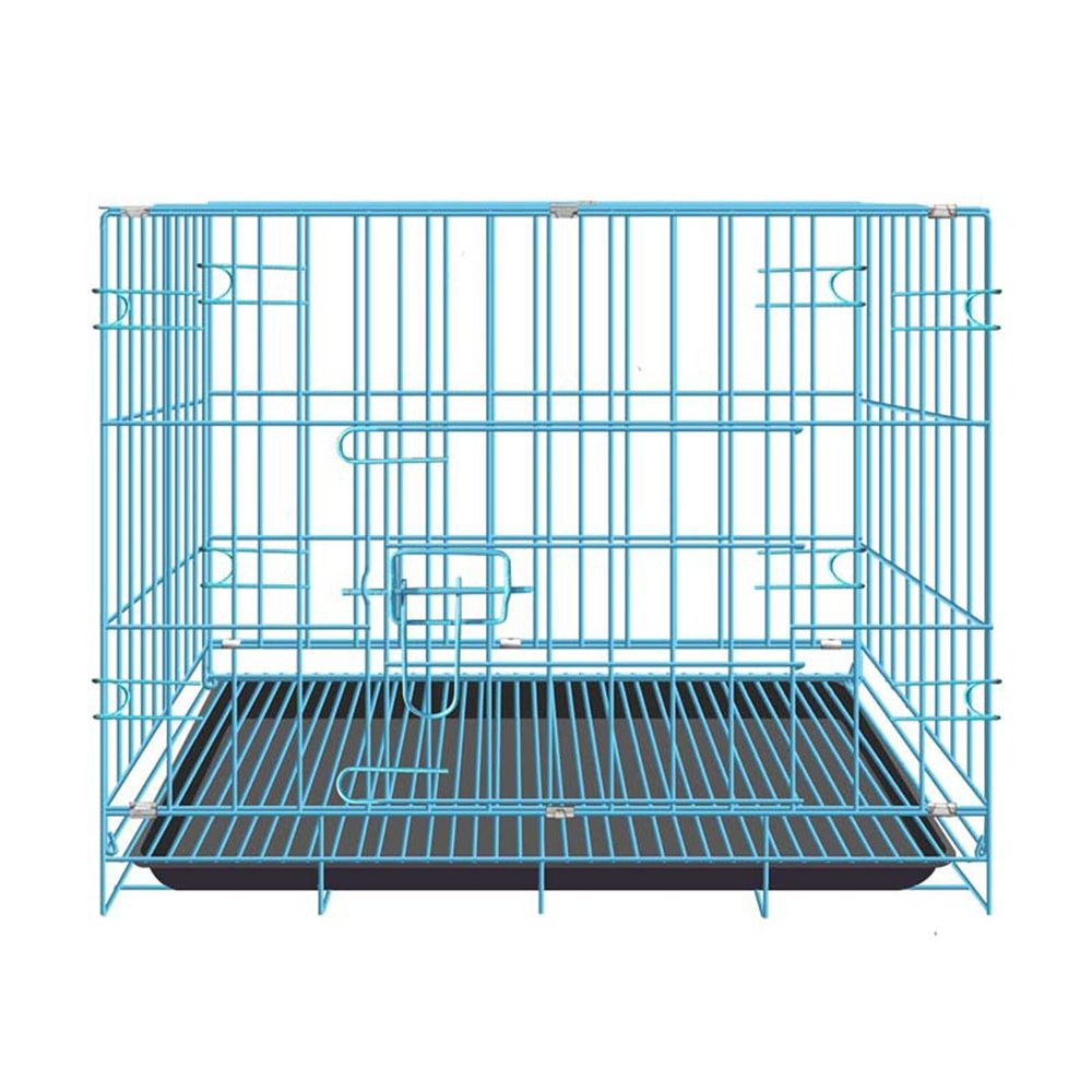 WYRMB Dog Crate, Blue, 50 x 37 x 40 cm