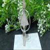 CZAOINCU Rose Quartz 3-Stone Merkaba Spinning Star Faceted Pendulum with Point view 4