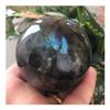 CZAOINCU Natural Labradorite Crystal Sphere, Gemstone Ball, 600 g view 2