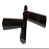 CZAOINCU Black Obsidian Crystal Point Scepter, 3-Inch Carved 6-Sided Prism view 4
