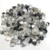 CZAOINCU 100 g Natural Black Quartz Rutilated Tourmaline Gravel, 3–5 mm view 1