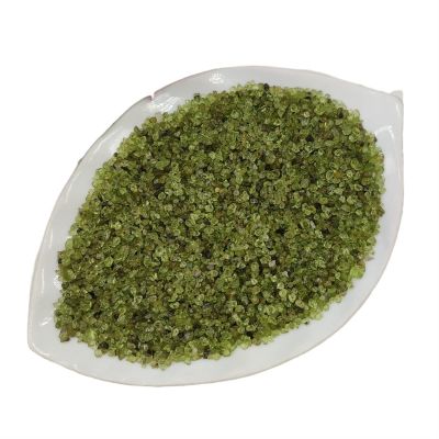 UYCUODLUY 100 g Natural Peridot, Olivine & Quartz Crystal Gravel