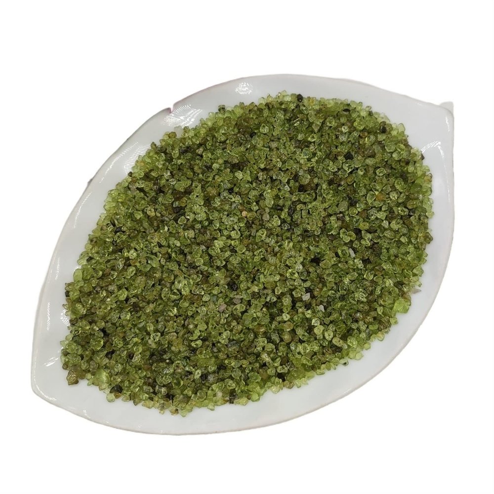 UYCUODLUY 100 g Natural Peridot, Olivine & Quartz Crystal Gravel