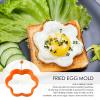 Fukamou Silicone Nonstick Egg Ring with Handle view 2