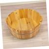 LINGERZ Wooden Foot Bath Basin view 2