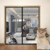 Cat Screen Door, 95 x 205 cm, Black, 85 x 210 cm view 1
