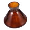 Alipis 220 ml Brown Glass Diffuser Bottle with Wide Mouth, 1 Piece view 1