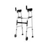 2-Wheel Stand-Up Walker, Foldable Lightweight Aluminum Walker with Armrests, Rollator, Supports up to 220 lb view 1