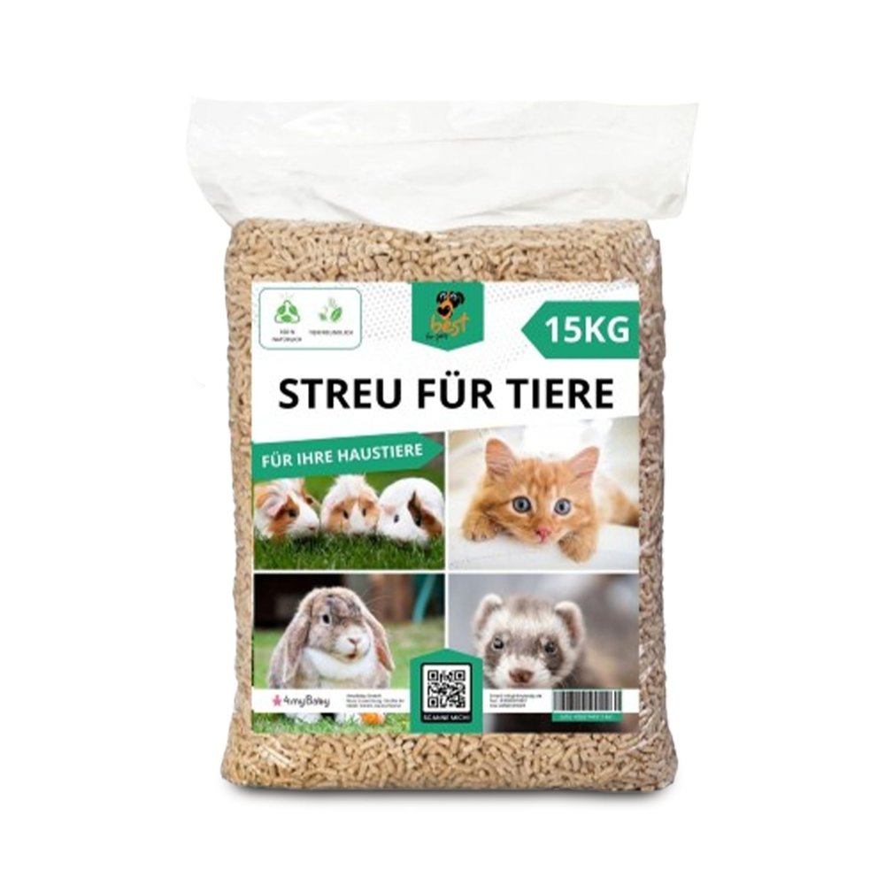 Best for Home Natural Bio Pet Bedding and Cat Litter