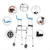 Adjustable Walking Aid for Older Adults with Wheels and Padded Armrests (B) (B) Star of Light view 2